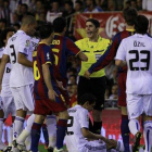 Undiano Mallenco en la polémica final de Copa del Rey (2011) entre Barça y Madrid en Mestalla.-MIGUEL LORENZO