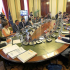 La consejera de Agricultura, Milagros Marcos, en la Conferencia Sectorial de Agricultura en Madrid.-ICAL