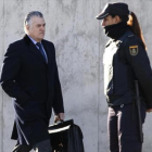 Luis Bárcenas, en la Audiencia Nacional.-/ JUAN MANUEL PRATS