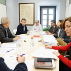 Reunión para aprobar la nueva ordenanza municipal.-E.M.