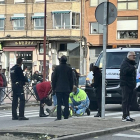 Herido un motorista en una colisión con un turismo entre el paseo Farnesio y la avenida de Segovia en Valladolid. -ICAL