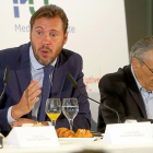 Óscar Puente, en un momento de su intervención en Madrid.-RAQUEL P. VIECO