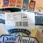 Una de las bolsas de patatas del supermercado de Paseo Zorrilla-El Mundo