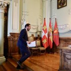 El alcalde de Valladolid, Óscar Puente, preside el Pleno Extraordinario-ICAL