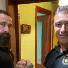 Luis y Gustavo, socios vallisoletanos de la primera empresa de desalojos de okupas 'DesokupaCyL'. -E.M