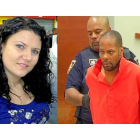 na Charle de Isla, asesinada a los 36 años y el presunto asesino West Spruill, de 41 años, en una declaración desde la prisión de Rikers.-E.M.