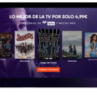 Página web de la nueva plataforma de televisión por streaming FuboTV.-EL PERIÓDICO