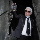 Karl Lagerfeld, en una imagen de octubre pasado.-/ REUTERS