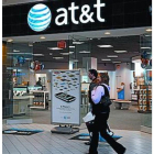 Una tienda de AT&T.-