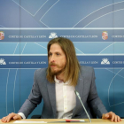 Imagen del secretario general de Podemos Castilla y León, Pablo Fernández-ICAL