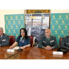 La Subdelegada del Gobierno en León, Teresa Mata, presenta la exposición ‘La Guardia Civil frente al terrorismo, por la libertad y por las víctimas’.-ICAL