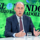 Antonio Gato durante ‘La Quinta Esquina’, programa emitido en La 8 Valladolid.-PABLO REQUEJO / PHOTOGENIC