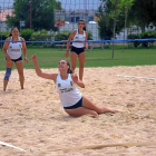 Final femenina del VI Torneo ‘Villa de Zaratán’ de Voley Playa.-E.M.