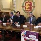 Momento de la presentación de los premios en el Ayuntamiento de Valladolid.-E.P.