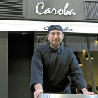 Alfonso C. Manzano, cocinero y propietario del restaurante Caroba.-MARTA FERNÁNDEZ/PHOTOGENIC