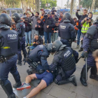 Cargas de la policía en Barcelona.-EUROPA PRESS
