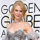 Nicole Kidman, en la gala de los Globos de Oro.-