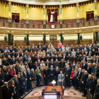 160 alcaldes, concejales y portavoces del Grupo Popular visitan las Cortes Generale.-ICAL