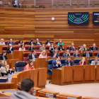Votación en el Debate de política general en las Cortes.-ICAL