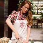 María Castro, en la cocina de Masterchef celebrity 3.-RTVE