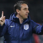 Gary Neville, durante el parón por selecciones.-REUTERS / CARL RECINE