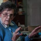 Elizabeth Hawley, en una imagen del 2014.-BIKASH KARKI (AFP)