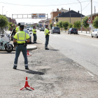 Control de la Guardia Civil en León.-ICAL