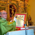 José Manuel Ramos Gordón durante el homenaje recibido en Tábara.-E. M.