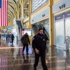 Imagen del aeropuerto Ronald Reagan de Washington.-AFP / ANDREW CABALLERO-REYNOLDS