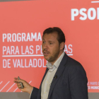 El candidato del PSOE a la Alcaldía de Valladolid, Óscar Puente-P. REQUEJO