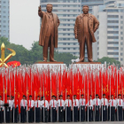 Manifestación en honor del Kim Jong-un.-REUTERS / DAMIR SAGOLJ