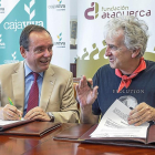 Ramón Sobremonte y Juan Luis Arsuaga.-ICAL