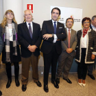 El consejero de Fomento y Medio Ambiente, Juan Carlos Suárez-Quiñones, firma el Programa Rehabitare con cinco ayuntamientos de la provincia de León-ICAL