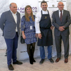 Javier Labarga,Raquel Alonso, Victor Martín y Jesús Julio Carnero, ayer en Madrid Fusión.-RAQUEL P. VIECO