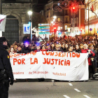 Manifestación en Valladolid el pasado mes de noviembre contra la impunidad de las agresiones machistas a mujeres.  M. Á. SANTOS