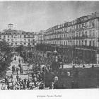 Antigua Plaza Mayor entre el año 1900 y 1905. -ARCHIVO MUNICIPAL VALLADOLID