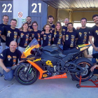 Integrantes del equipo Sport-MCyL, que participan en varios campeonatos nacionales.-E. M.