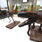 Exposición que presenta la reconstrucción de un ejemplar de Herrerasaurio Ischiqualastensis y de una réplica de su esqueleto.-ICAL