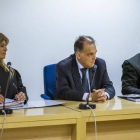 El presidente de la LFP, Javier Tebas durante la vista celebrada este miércoles en la Sala de lo Social de la Audiencia Nacional, Madrid.-Foto: EMILIO NARANJO
