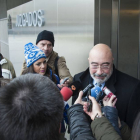 José María Arribas, expresidente de Caja de Burgos, compadece en los juzgados por la denuncia interpuesta por UPyD-Ical