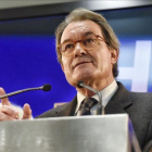 Artur Mas, en un acto del PDECat.-FERRAN SENDRA