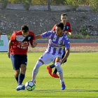 Anuar, posible titular esta tarde, durante un amistoso contra El Ejido.-EL MUNDO