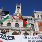 Concentración en Valladolid de apoyo al pueblo saharaui.- ICAL
