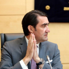 El consejero de Fomento y Medio Ambiente, Juan Carlos Suárez-Quiñones-ICAL