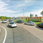La iluminación de la entrada a Aldeamayor Golf será una de las instalaciones afectadas por la intervención-GGL SW