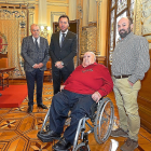 Manuel Iborra en el Ayuntamiento de Valladolid.- E.M.
