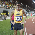 Álvaro Rodríguez, tras la primera serie del Nacional 2015.-Juan Martí