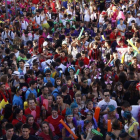 Las peñas pondrán un año más el colorido y la animación a las fiestas de Laguna de Dueroa.-E. M.