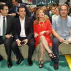 José Alberto Castro, Martínez-Maíllo, Martín Pozo y Francisco Guarido, en los premios de Caja Rural de Zamora-ICAL