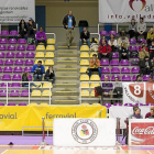 La grada del polideportivo Pisuerga con los asientos remodelados en el año 2010.-Pablo Requejo